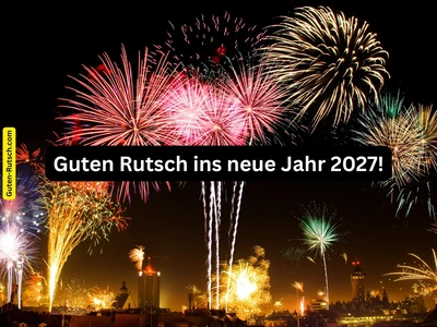 Guten Rutsch 2027 - Frohes neues Jahr Bild 1